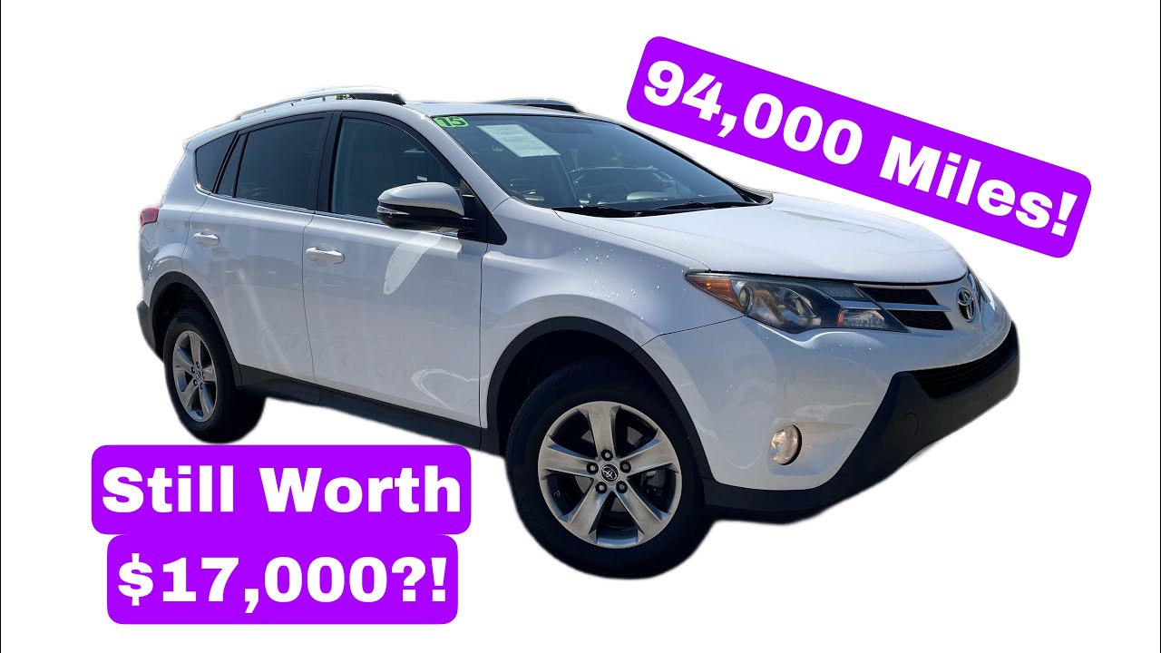 2015 Toyota RAV4 XLE 2.5 POV Test Drive & 94,000 Mile Review