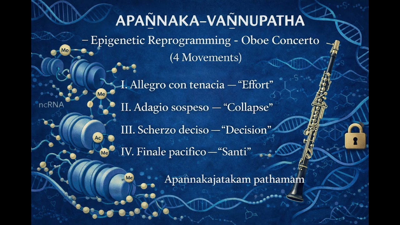 APAṆṆAKA–VAṆṆUPATHA ㅡ Epigenetic Reprogramming - Oboe Concerto (4 Movements)