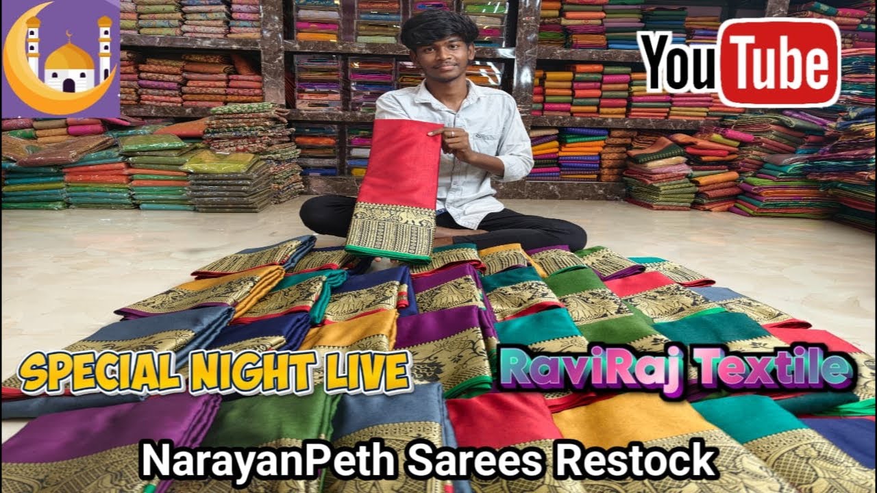 NarayanPeth Cotton 💚 || Restock 🔴 Alert 🚨|| Free Shipping🚚 || Raviraj Textile