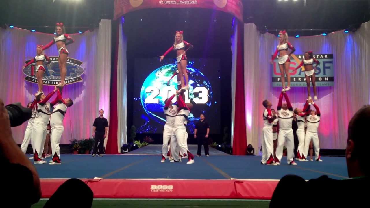 The Cheerleading Worlds 2013 Gym Tyme All Stars - Black Smack International Open Coed Level 5