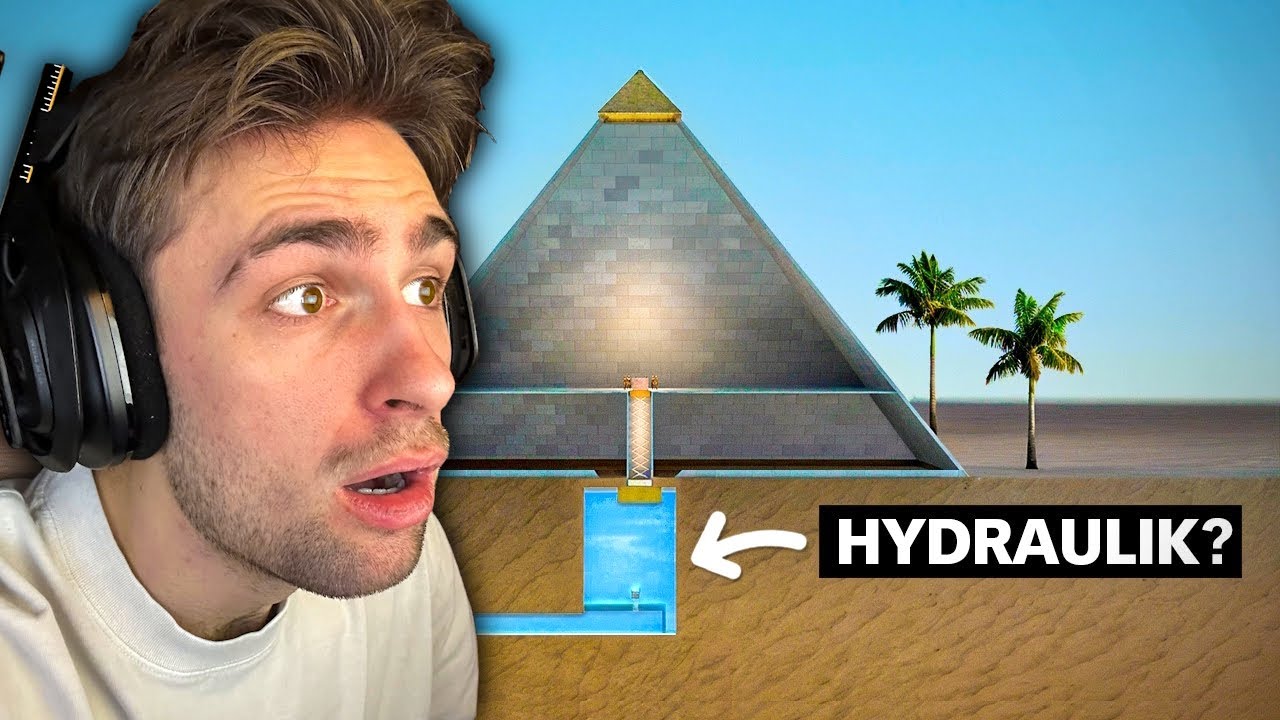 Wie wurden die Pyramiden wirklich gebaut? (Simplicissimus) | Conner Reaction