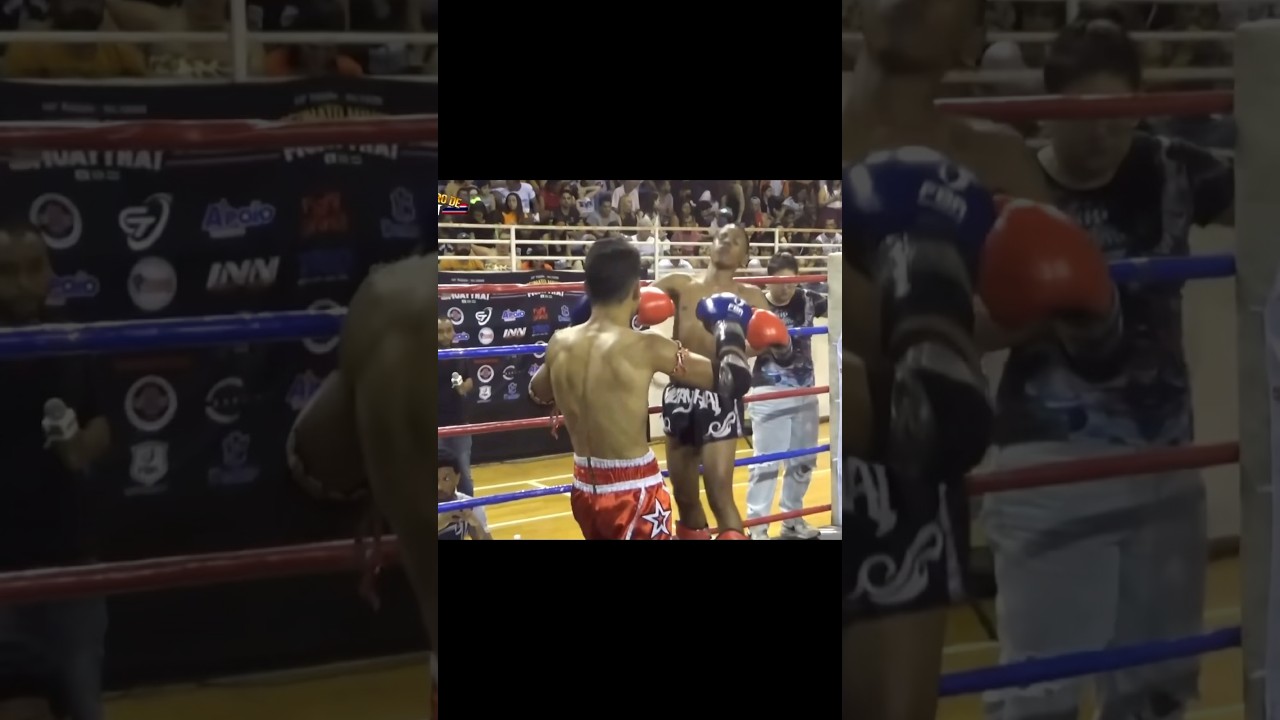 Teen Muay Thai Dominated #boxing #mma #muaythai #fight #reels #knockout #wrestling #grappling #ko