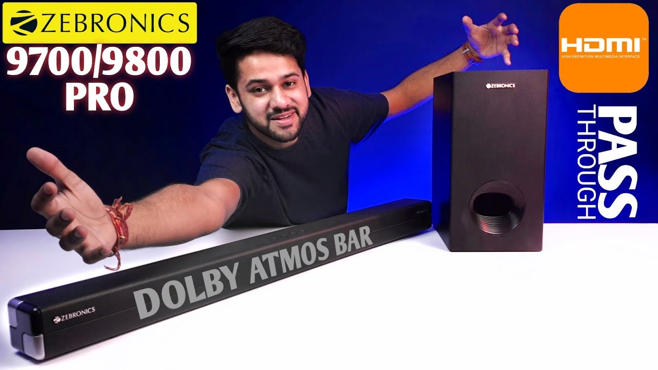 Zebronics 9800/9700 Pro Dolby Atmos Soundbar Review | Best Under 15000?