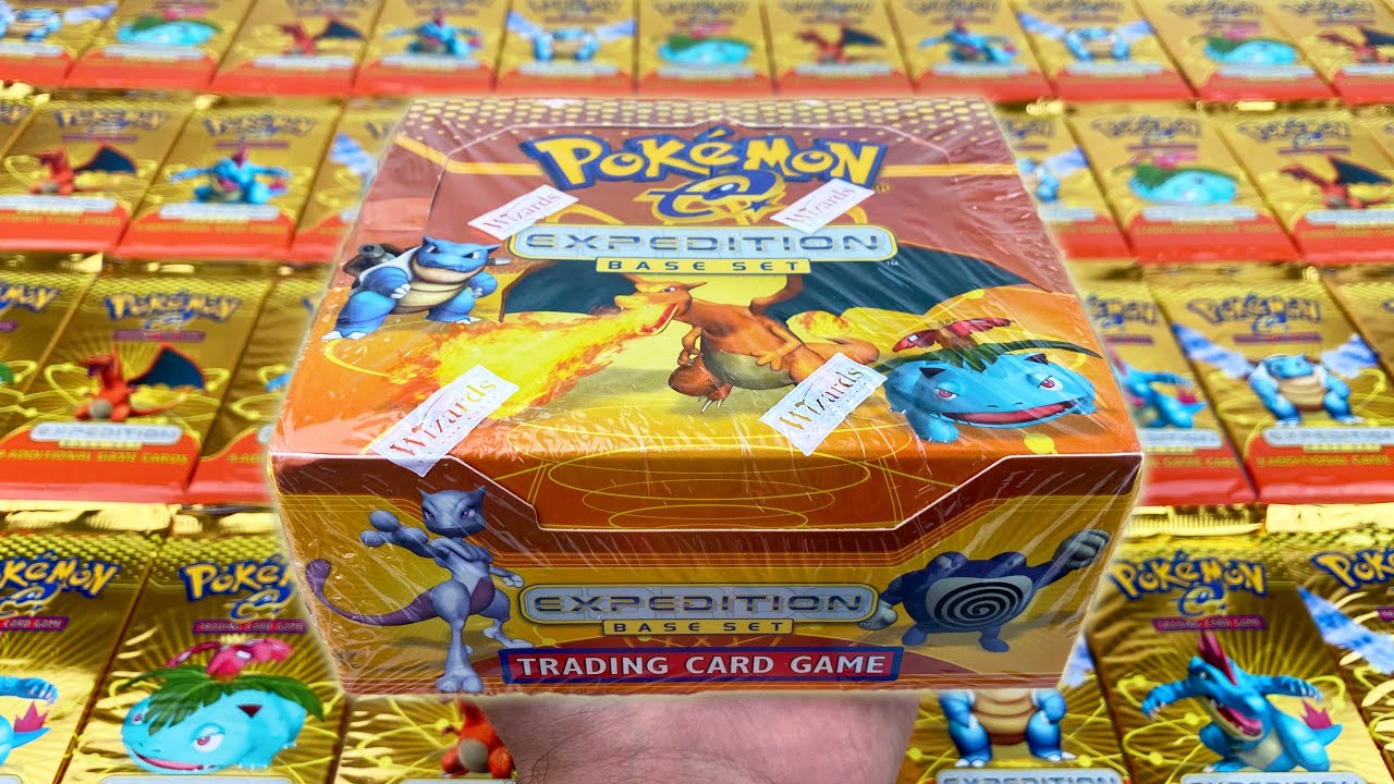 *THE FINAL VINTAGE POKEMON CARDS OPENING!* Extremely Rare EXPEDITION Box! (From 2002)