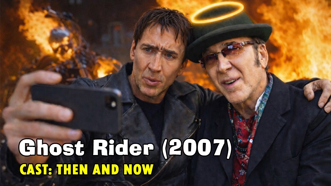 Призрачный всадник (2007) 🔥 Тогда и сейчас | Преображение Джонни Блейза // Николас Кейдж
