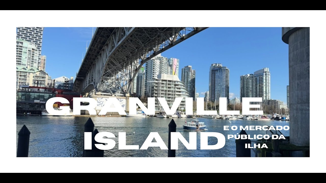 ILHA DE GRANVILLE e o Mercado Público da Ilha