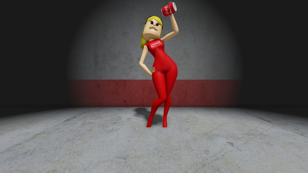 RUN FROM COLA WOMAN! (OBBY) ROBLOX