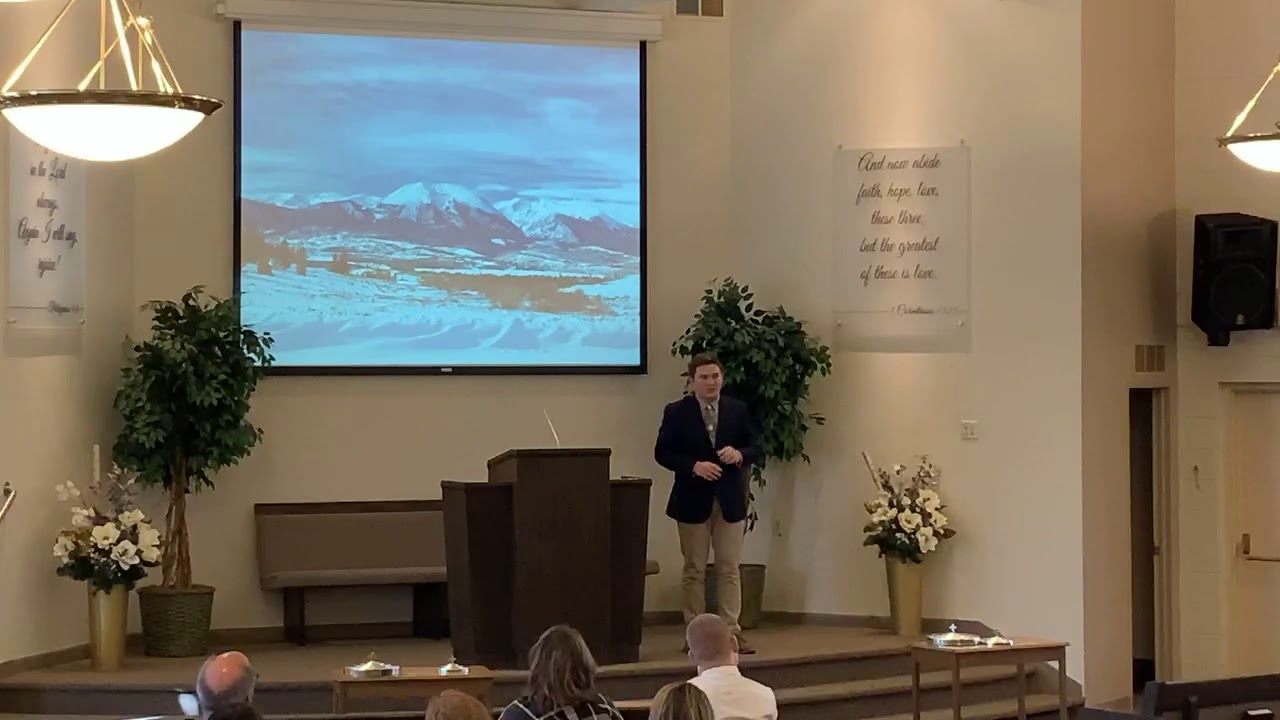 01/12/2020 - sermon by Kyle Humphrey
