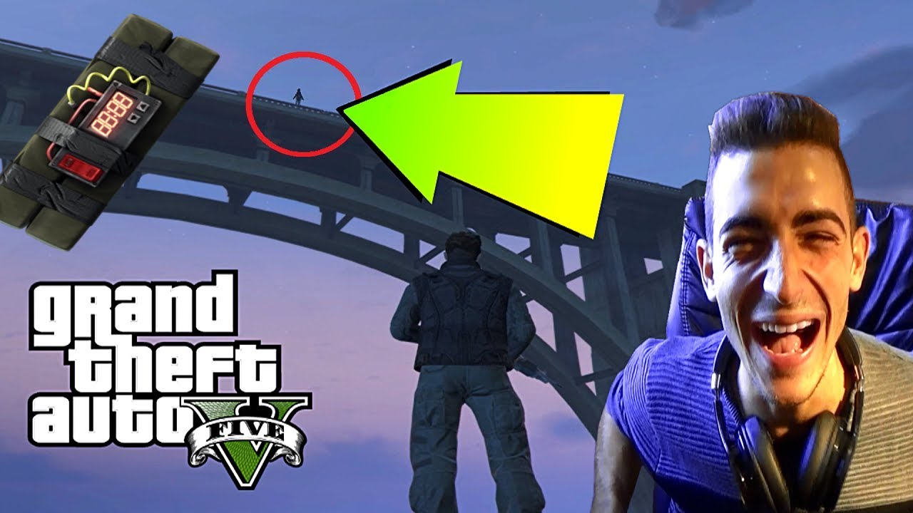 GTA V - ESPLOSO IN VOLO!! - [#37]