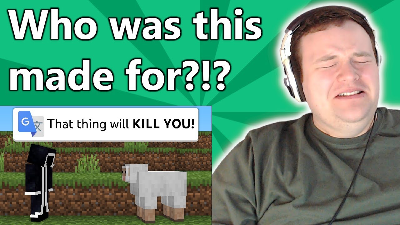 Использование плохо переведённого руководства для игры в Minecraft... - @Nemesys. | Реакция Fort_...