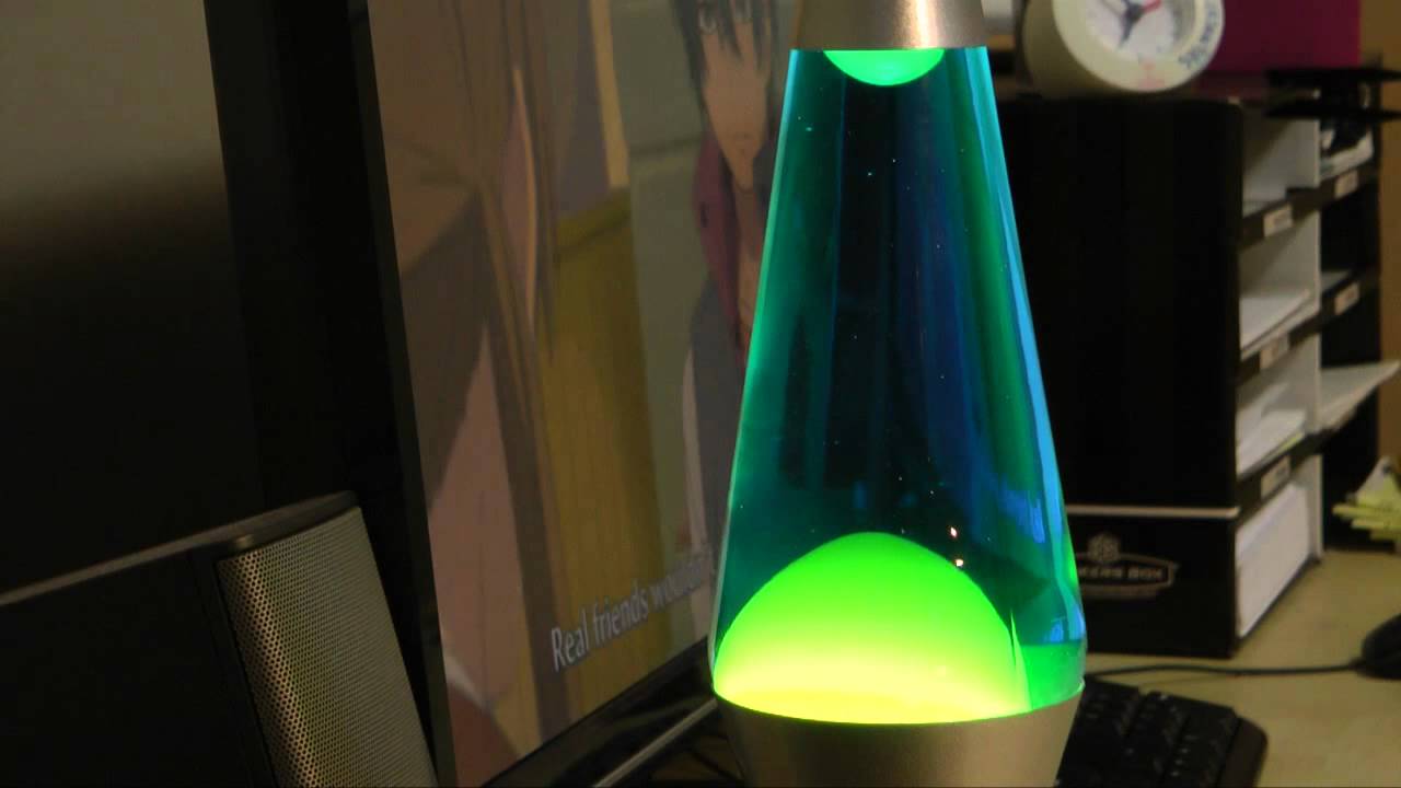 20121006 - Lava lamp warming up timelapse