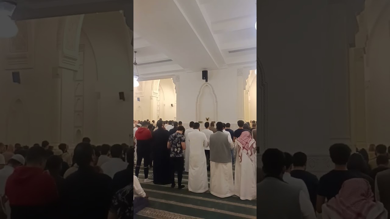 دعاء الشيخ أحمد بن خالد التركي جامع الخريجي بالخبر 
