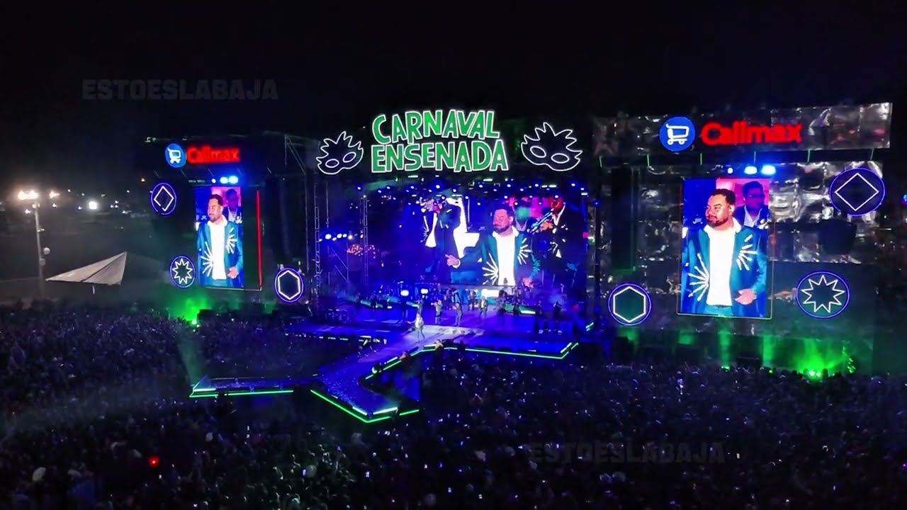 carnaval ensenada 2026 la Banda ms Lleno total CON MAS DE 120 MIL PERSONAS