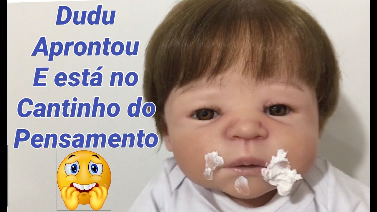 MEU BEBE REBORN DUDU ESTA DE CASTIGO - My reborn baby is grounded.