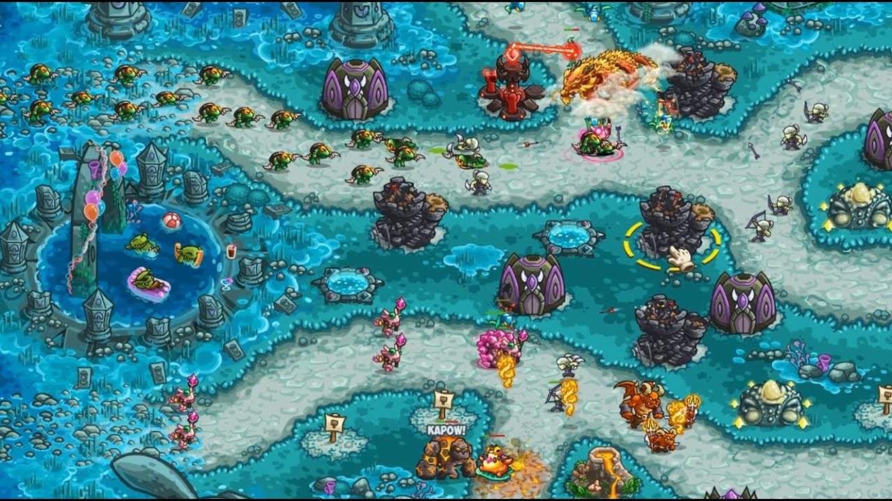 Kingdom Rush ReVengeance - Pond of the Sage Heroic (Impossible)