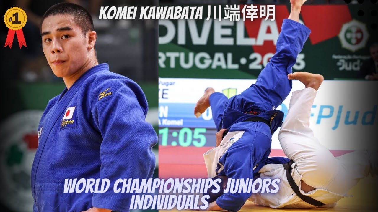 Komei KAWABATA -川端倖明-Gold Medalist (-90Kg) - World Championships Juniors Individuals 2023- 柔道