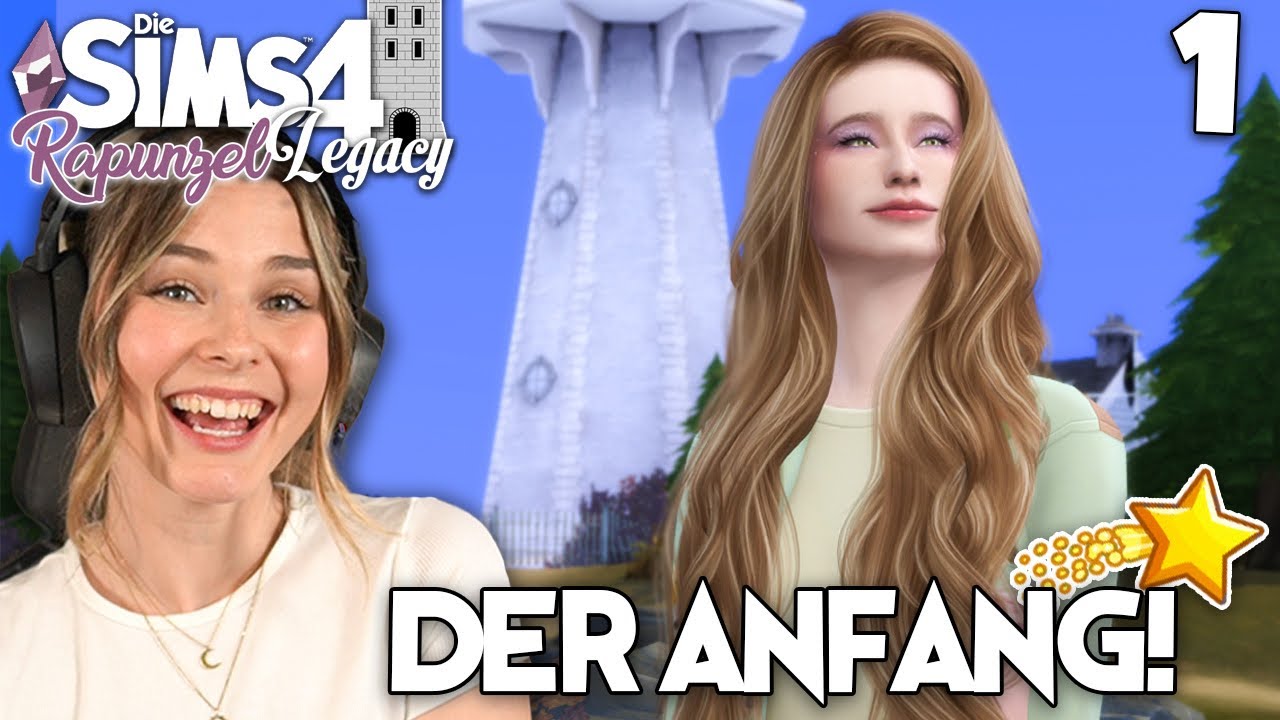 So beginnt ihre Geschichte…💜 - Die Sims 4 Rapunzel Legacy Part 1 | simfinity