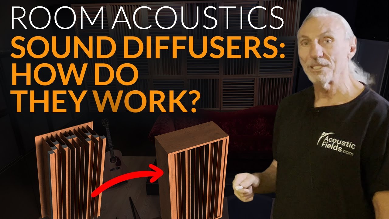 Sound Diffusers - How Do They Work? - www.AcousticFields.com
