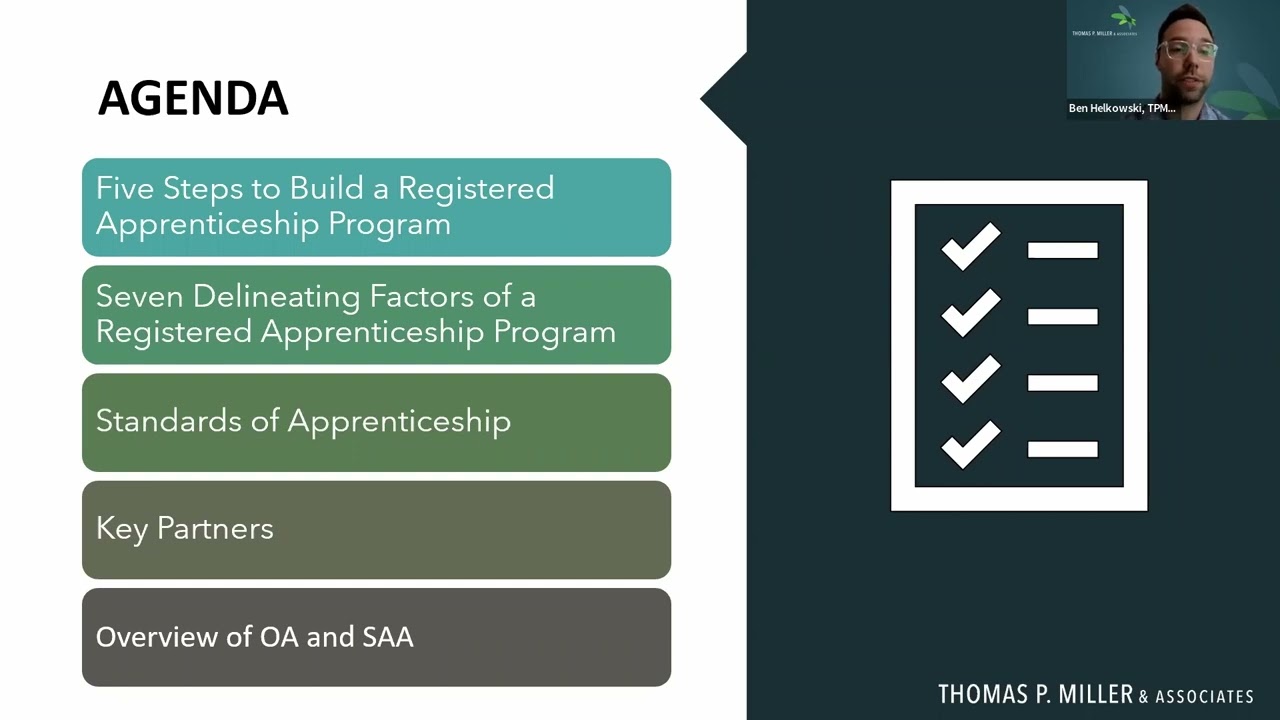 Session #1: Introduction to Registered Apprenticeship Programs (Part 1)