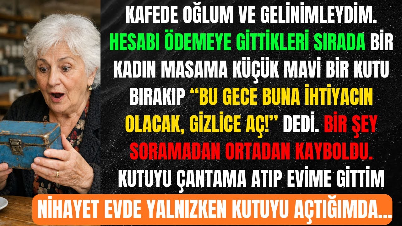 Masama Mavi Kutu Bırakıp Kaçtı 