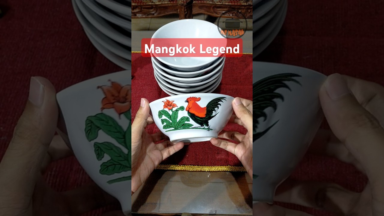 Mangkok Ayam Jago #legend #mangkok
