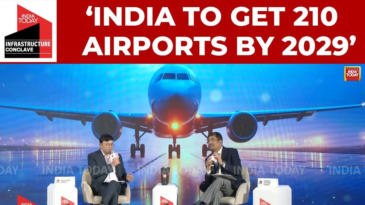 India Targets 400+ Airports by 2047: Massive Aviation Expansion |India Today Infrastructure Conclave