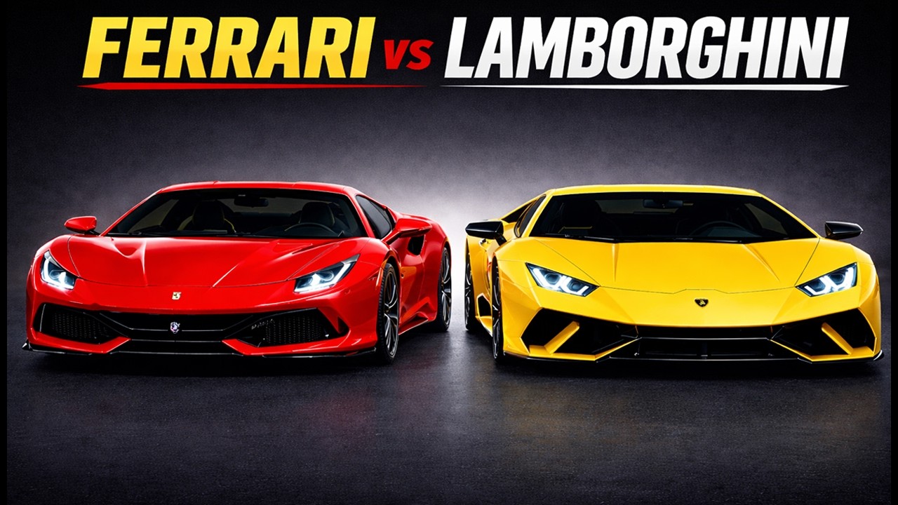 Ferrari vs Lamborghini: The Wildest Rivalry in Supercar History