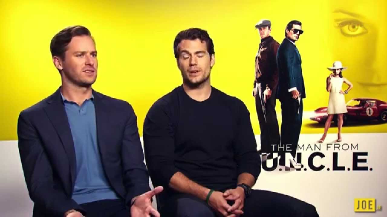 JOE meets Henry Cavill & Armie Hammer, stars of The Man From U.N.C.L.E.
