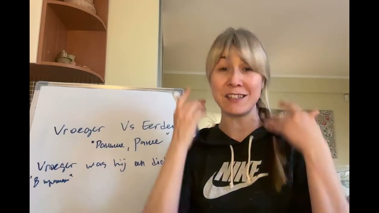 Vroeger VS Eerder