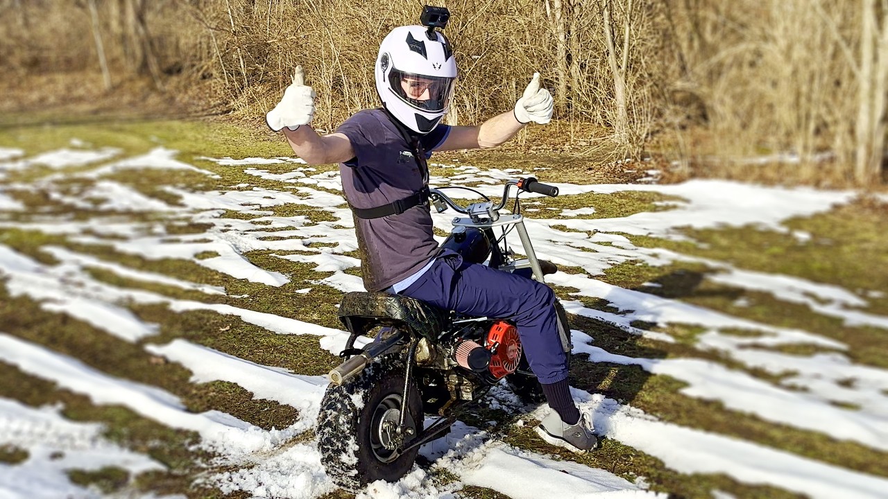 $100 390cc Mini Bike Big Block OFF ROAD POV