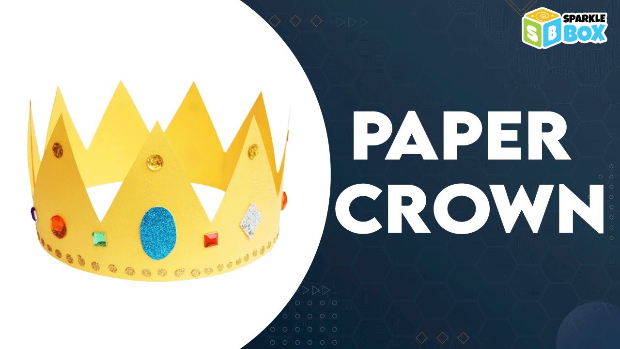 Paper Crown  #papercrown  #youtubeshorts  #diypapercrafts  #sparklebox