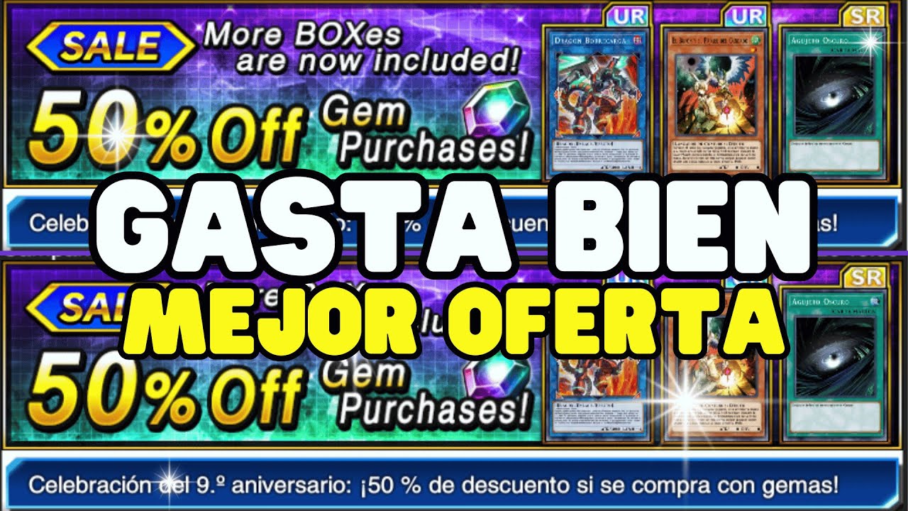 APROVECHA la MEJOR OFERTA de GEMAS y ABRE estas CAJAS en Yu-Gi-Oh! Duel Links
