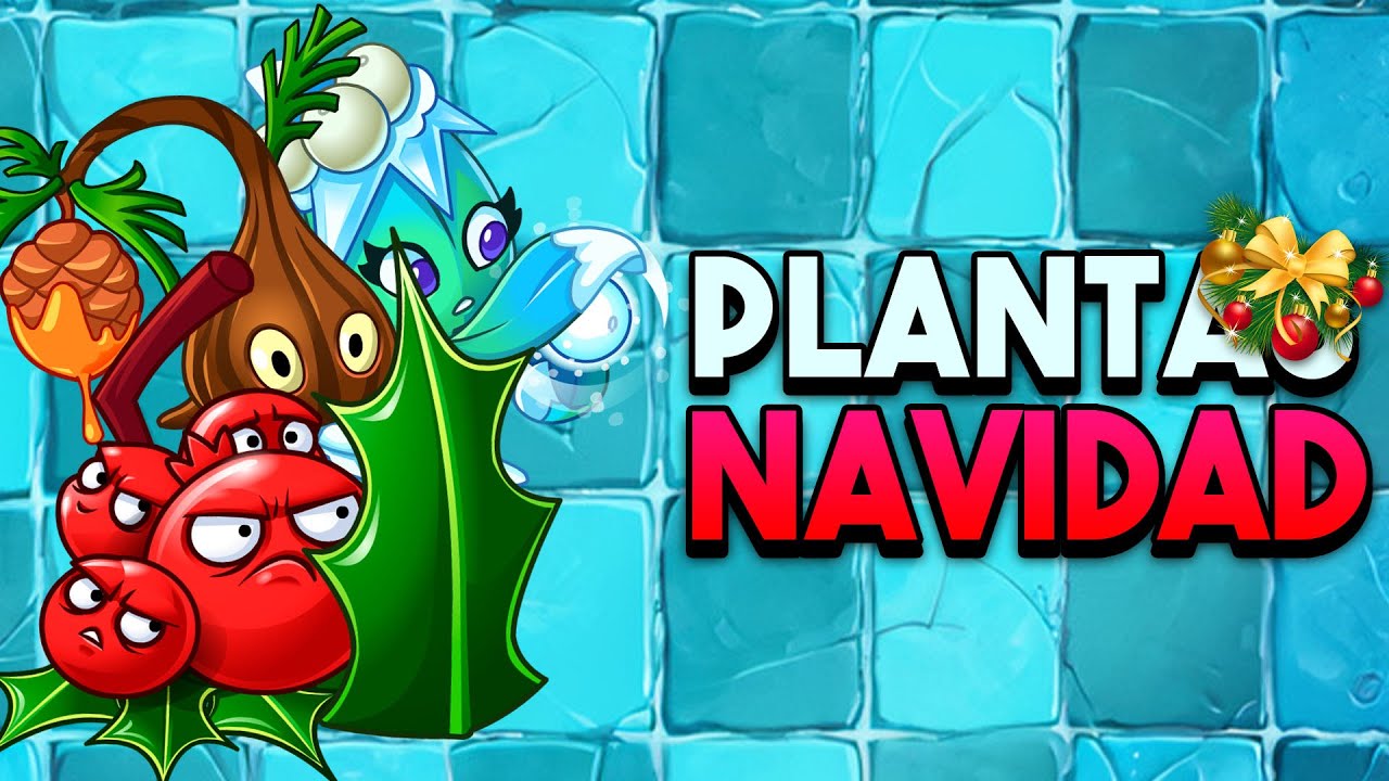 Gano un Nivel de PVZ2 PERO Usando PLANTAS NAVIDEÑAS