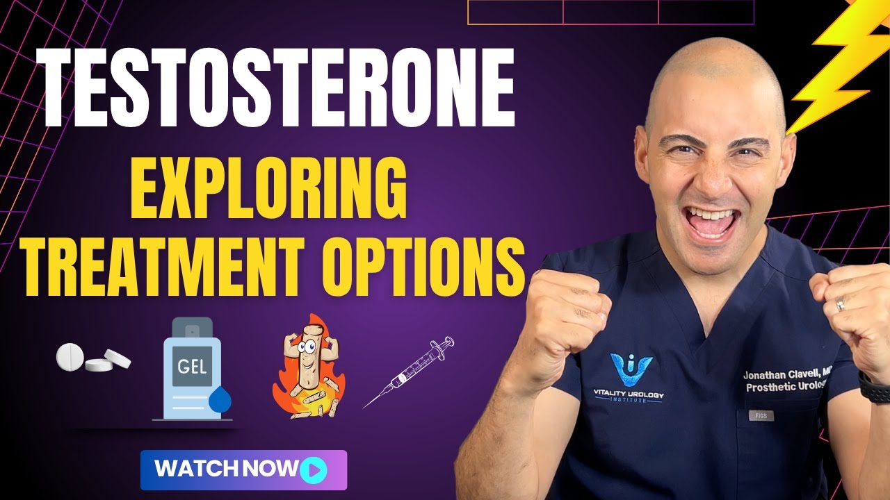 Testosterone Therapy Options:  What Doctors Want You to Know!