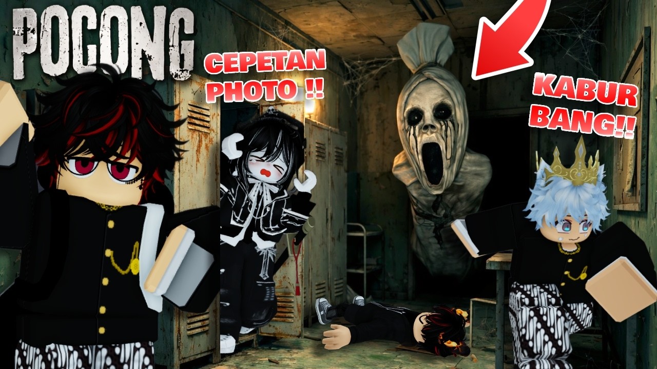 TERROR POCONG!? Jadi Kang Photo Harus SELFIE Sama POCONG di RUMAH SAKIT ANGKER INI😱👻