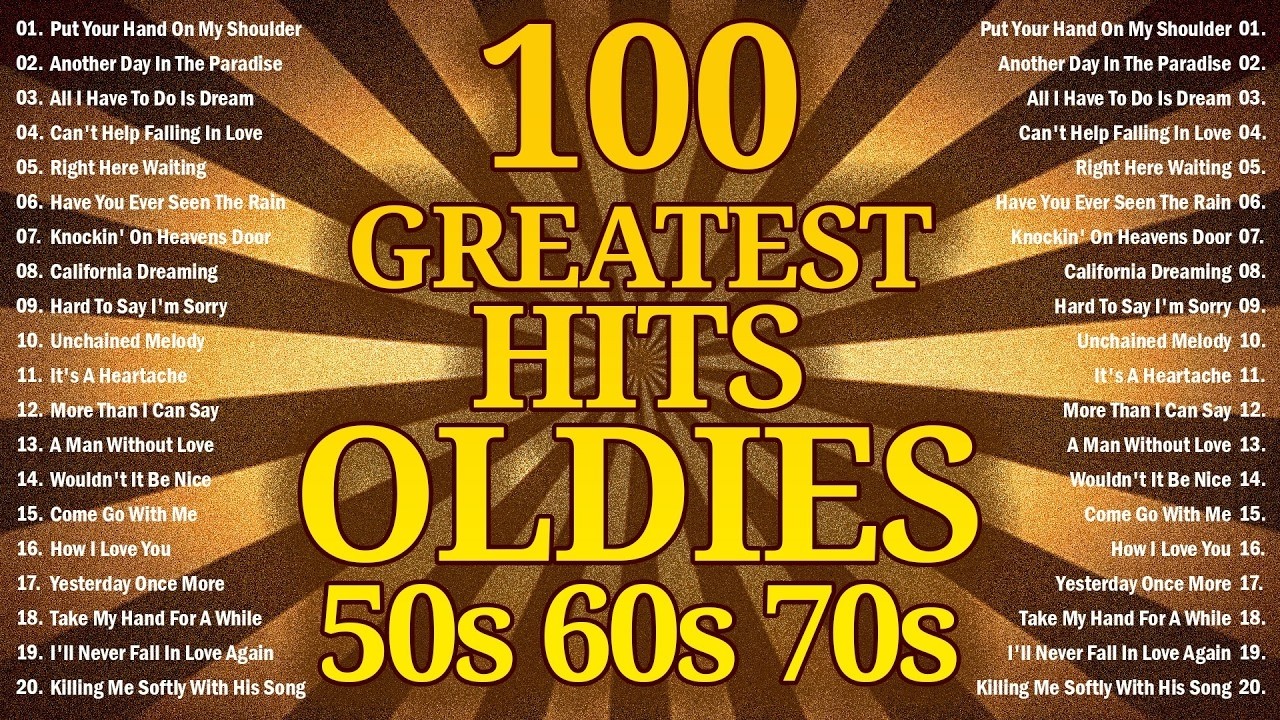 Roy Orbison, Elivs Presley, The Platters, Paul Anka, Engelbert - Oldies But Goodies 50s 60s 70s