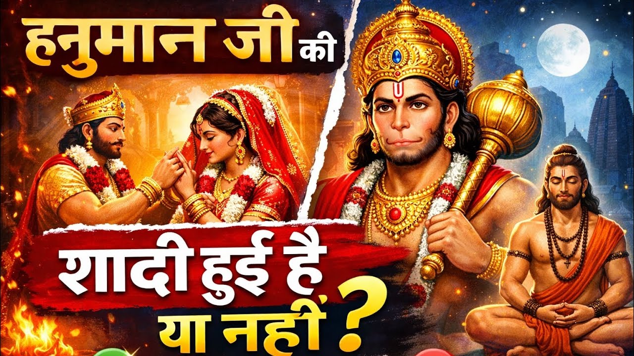 हनुमान जी की शादी हुआ है या नहीं 🙏#hanuman #ytshort #bhakti 