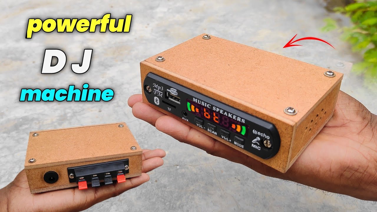 mini amplifier kaise banaen mini dj amplifier kaise banaye mini dj machine kaise banaen