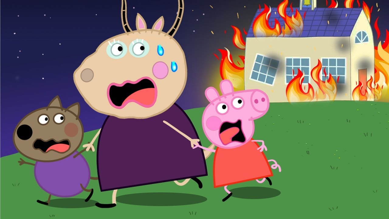 Run!!!! School is Burning! | Danny Dog Funny Animation