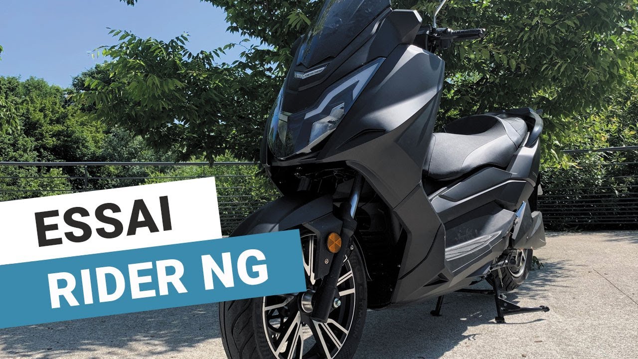 RIDER NG  : le 125 électrique à l'essai