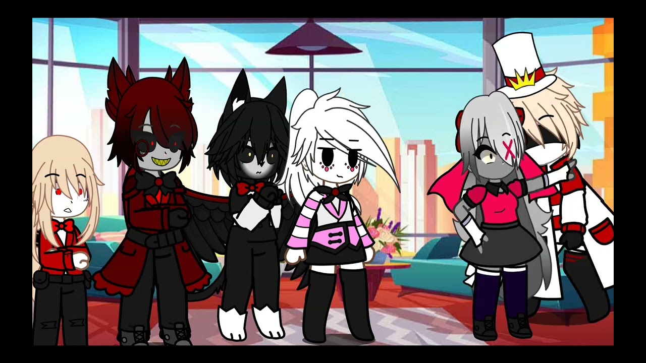 Lucifer guessing his friends bf and Raighting there kisses (alastor x Lucifer) enjoy❤