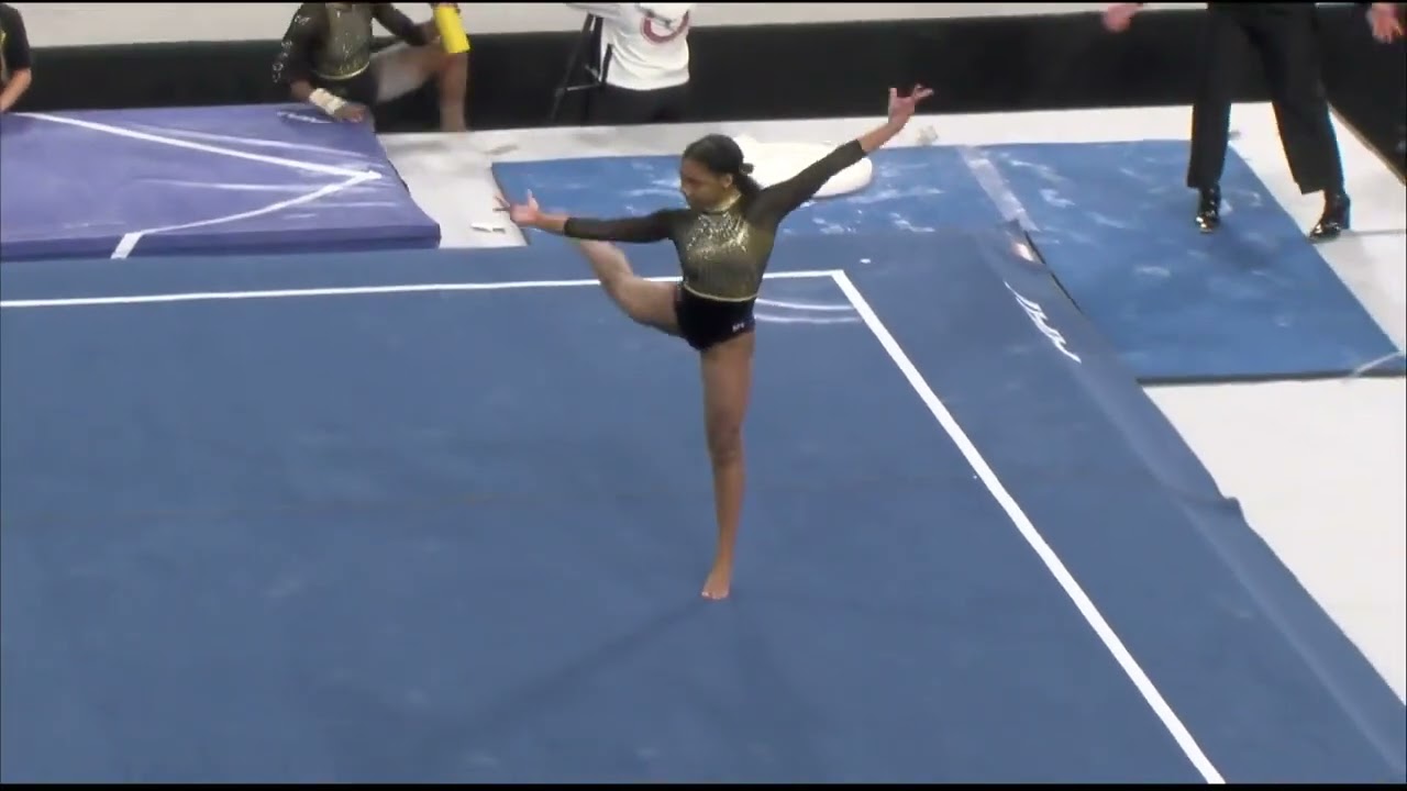 Railey Jackson 9.925 Floor Missouri vs Iowa, Alabama, & Illinois 2-14-25