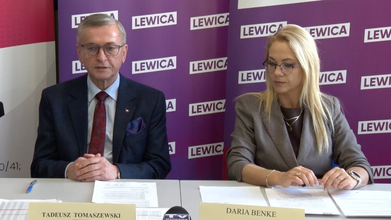 Konferencja prasowa Nowej Lewicy