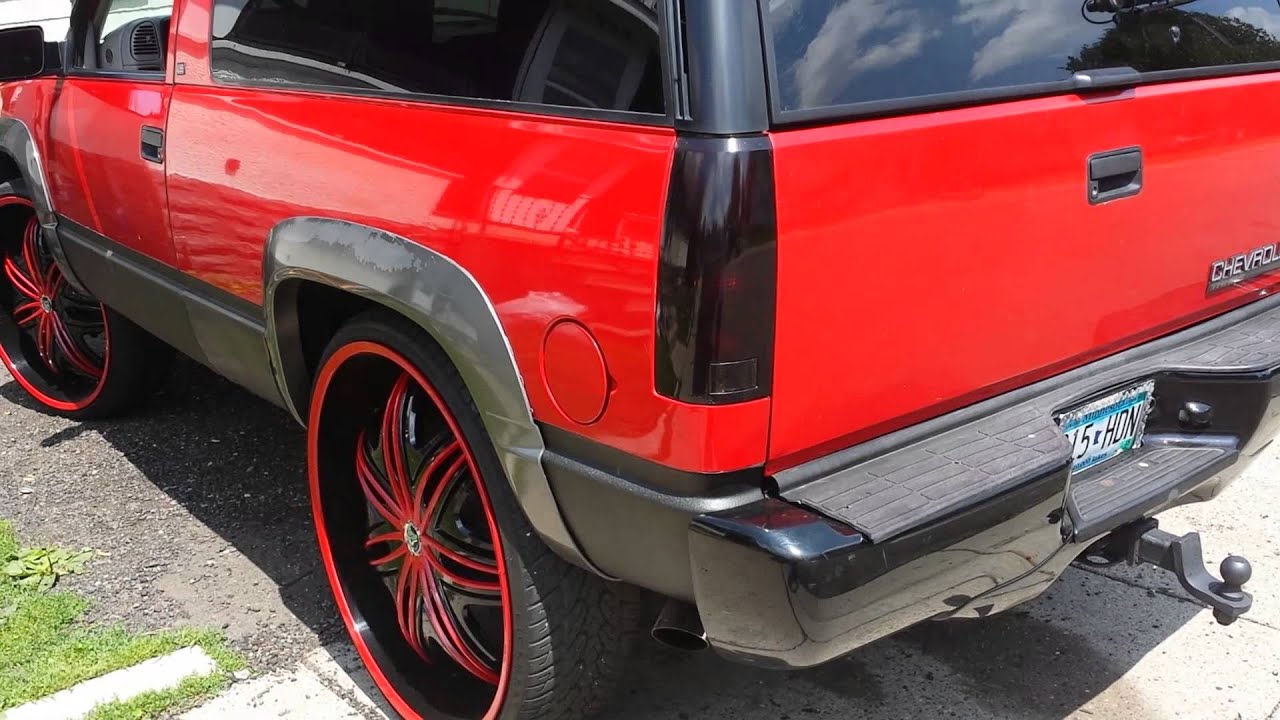 2 door tahoe on 30s