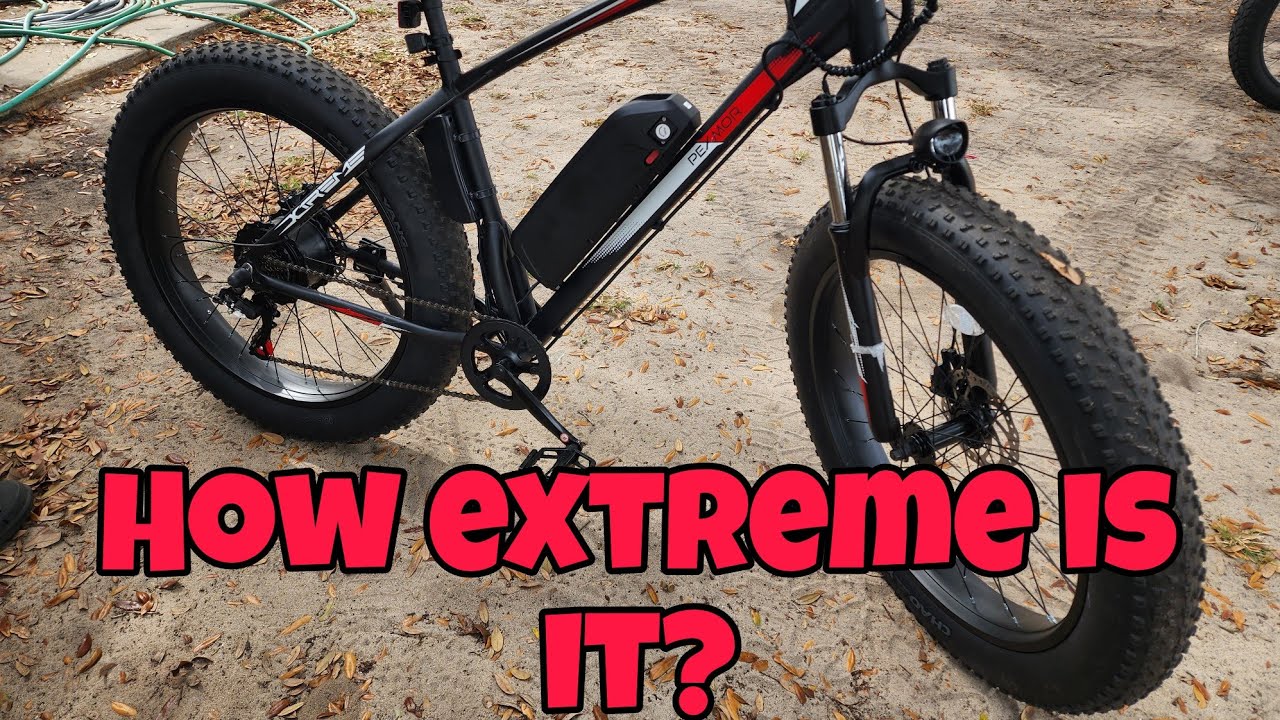 Pexmor  extreme  26x4.0.   500w  ebike from Walmart, my thoughts.