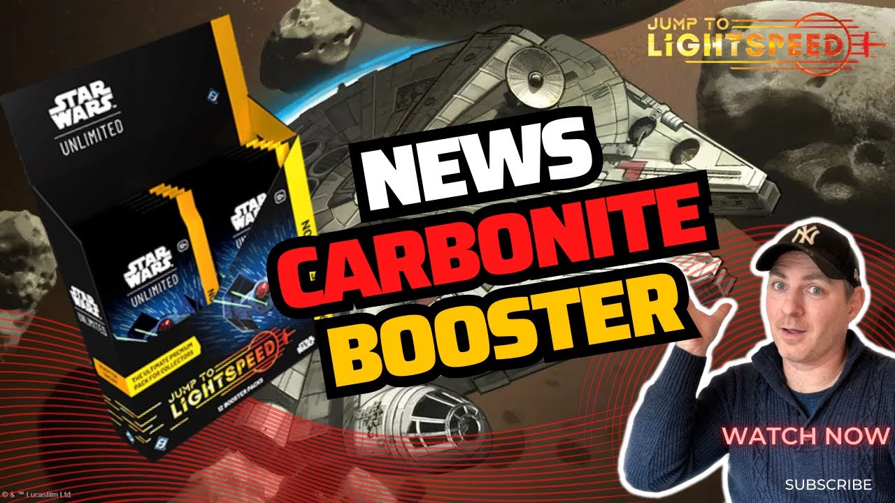 CARBONITE Booster: Alle INFOS! | StarWars: Unlimited Collector Display | Jump to Lightspeed