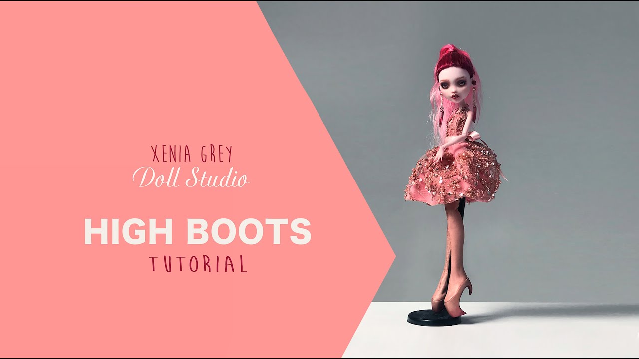Shoes for Monster High Doll Tutorial