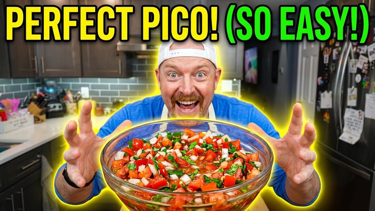 Perfect Pico de Gallo Every Time (Fresh & Bright)