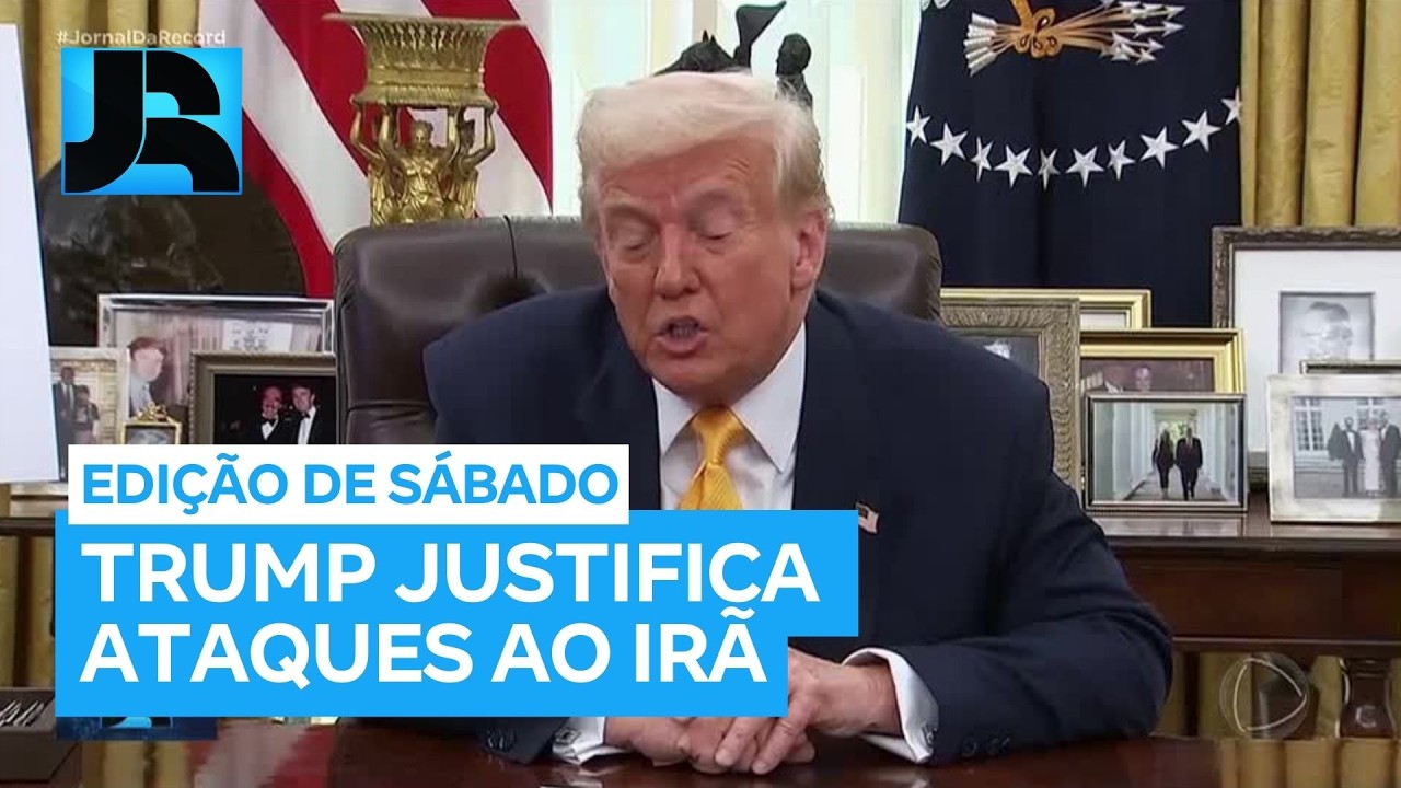 Trump afirma que o objetivo da ação contra o Irã é proteger o povo americano