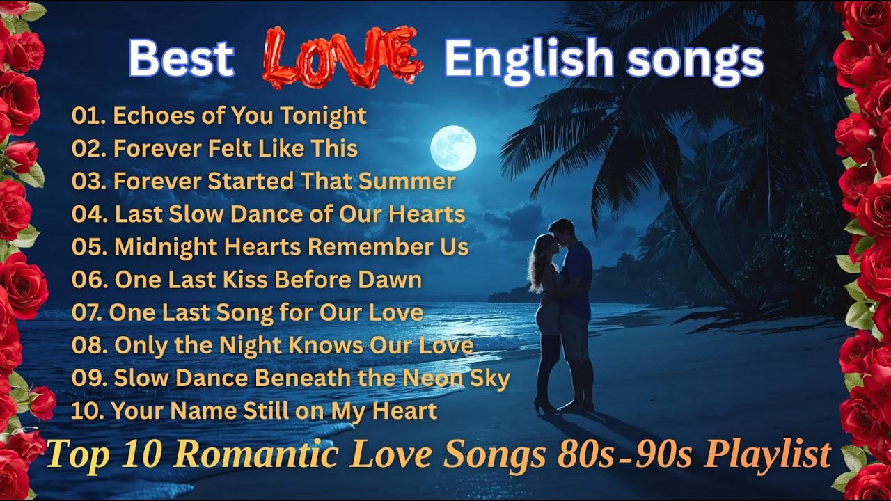 Best English 80s & 90s Romantic Love Songs 💖 | Timeless Soft Rock Playlist (10 Songs)
